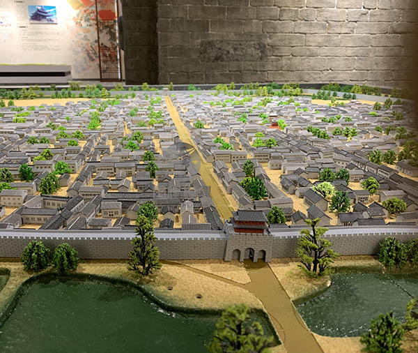 老河口市建筑模型